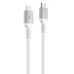 Cable Proove ReGen Silicone Tipo C - Lightning 27W (1m) Blanco