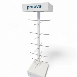 EXHIBIDOR COMERCIAL 360 para Tienda Proove