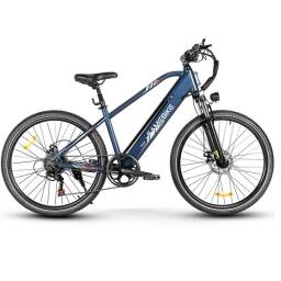 Bicicleta Electrica Samebike RSA01Men 36v-15Ah-500W 35km/h CH Rodado 28 Blue