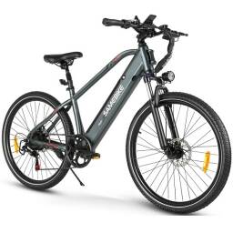 Bicicleta Electrica Samebike RSA01Men 36v-15Ah-500W 35km/h CH Rodado 28 Gray