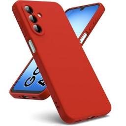 Protector de Silicona semi r�gido Rojo Samsung A17 4G5G
