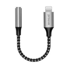 Adaptador Cable AUX Proove SoundMesh Lightning a 3.5mm