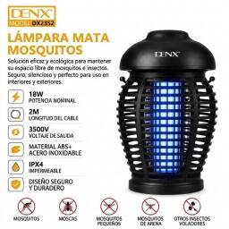 L�mpara mata mosquitos 18w 30m2 DENX DX2352