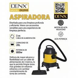 Aspiradora 800W 20L DENX DX2910