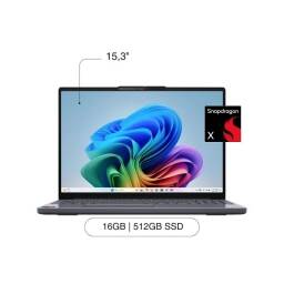 Lenovo ideaPad 3x Slim - 15.3 AI Snapdragon X 512Gb SSD 16Gb RAM Grey