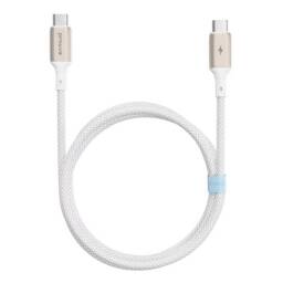 CABLE PROOVE Dense Metal TIPO C TIPO C 60W- Blanco