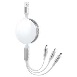 CAB - CABLE PROOVE Triple Sync 3 EN 1  1.2M- BLANCO