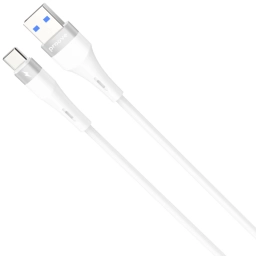 CAB - CABLE PROOVE Light Silicone TIPOC TIPO C 60W 1M- BLANCO