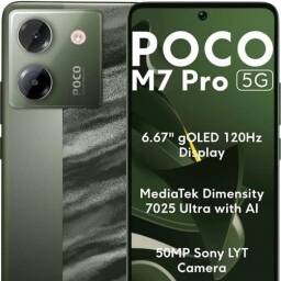 XIAOMI POCO M7 PRO 5G 256GB 12RAM - GREEN