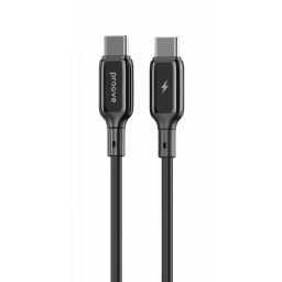 CABLE PROOVE Flex Metal TIPO C TIPO C 60W- NEGRO