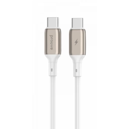 CABLE PROOVE Flex Metal TIPO C TIPO C 60W- Blanco