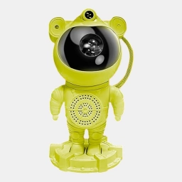 ASTRONAUTA LUZ DE AURORA CON LUNA - Amarillo