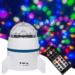LUZ MUSICAL BLUETOOTH ROCKET