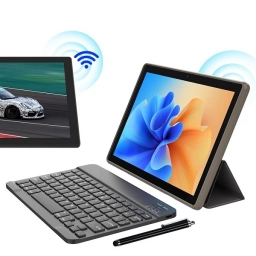 TABLET CP20 128GB 6+6GB RAM con Teclado y Mouse - Negro