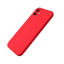 Protector de Silicona semi rgido rojo Samsung A06