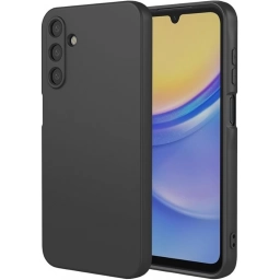 Protector de Silicona semi rgido negro Samsung A16