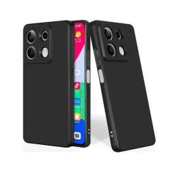 Protector de Silicona semi r�gido Negro RedMi Note 13(5G)