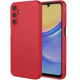 Protector de Silicona semi rgido Rojo Samsung A16