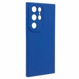 Protector de Silicona semi r�gido Azul Samsung S25 Ultra