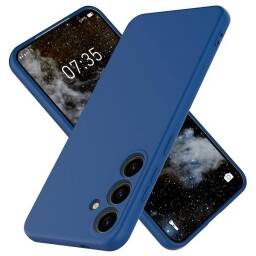 Protector de Silicona semi rígido azul samsung S25