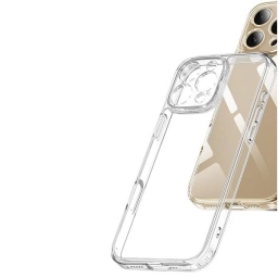 Protector de Silicona Transparente iPhone 16 Pro