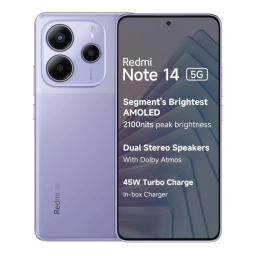 XIAOMI RedMi NOTE 14 5G 256GB 8RAM - PURPLE