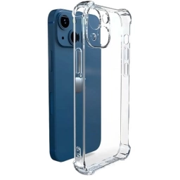 Protector de Silicona Transparente iPhone 15