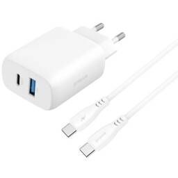 Cargador Proove Silicone Power 2 30W PD + USB con Cable Tipo C -Tipo C 60w (1m)