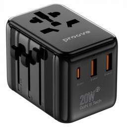 Adaptador y cargador de viaje Proove Trip 20W