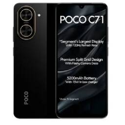 XIAOMI POCO C71 64GB 3RAM - BLACK