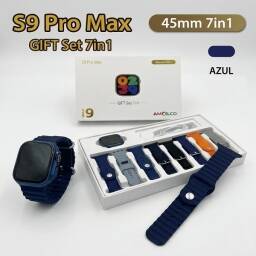 	Smart Watch S9 Pro Max 45mm 7 Correas intercambiables - Azul