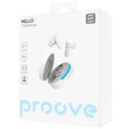 Auriculares inal�mbricos Bluetooth Proove Mello TWS ANC White